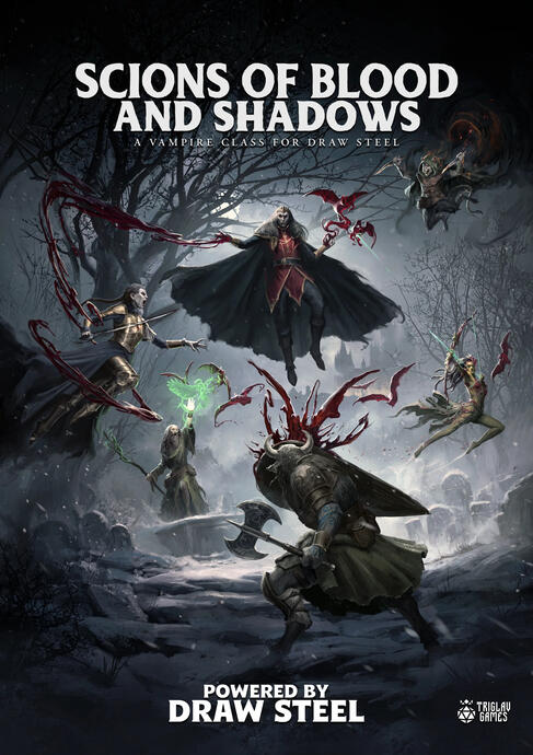 Scions of Blood and Shadows: A Vampire Class for Draw Steel