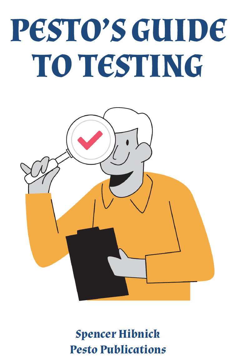 Pesto's Guide to Testing cover